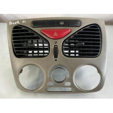 Difusor Ar Condicionado Central C/ Moldura Fiat Siena